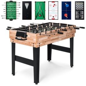 10-in-1 Combo Game Room Table Set