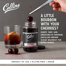 11 oz. Bourbon Cherries by Collins