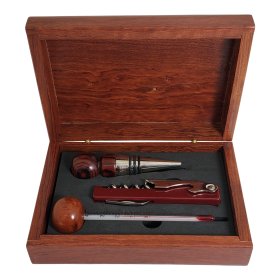 3-Piece Rosewood Wine Set