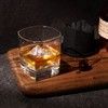 2-piece Glacier Mountain Ice Mold with a Whiskey Glass Set Viski®