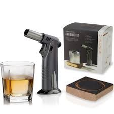 Alchemi Barrel Board Smoking Set – 3-Piece Whiskey & Cocktail Smoker by Viski