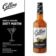 32 oz. Dirty Martini Cocktail Mix by Collins