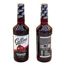 32 oz. Grenadine Cocktail Syrup by Collins