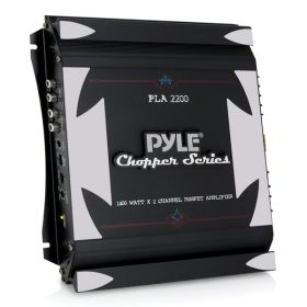 PYLE 1400W 2 CHANNEL SLIM AMP