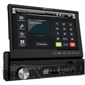 7IN SINGLE DIN DVD/CD RCVR