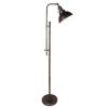 65" Distressed Metal Task Floor Lamp