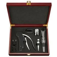 7 Piece Wine Tools Boxed Set by True