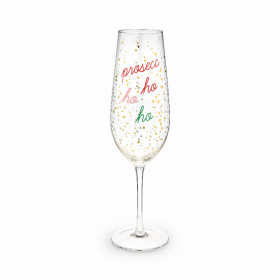 Prosecc-Ho-Ho-Ho Full Bottle Flute By Blush