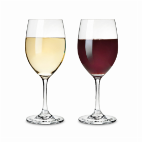 Red And White Tasting Glass By True Set (4 Pieces)