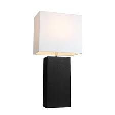 Black Leather Lamp