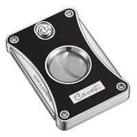 Caseti Dion Black Double Guillotine Cigar Cutter - CACU113BK