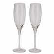 Claro Toasting Flutes - 9-inch Pair for Perfect Toasts