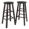 Element Bar Stools; 2-Pc Set; Espresso