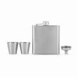 Fiasco Flask And Shot Glass Gift Set By True