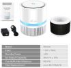 MOOKA Air Purifier for Home;  3-in-1 True HEPA Filter Air Cleaner for Bedroom and Office