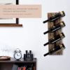 Metal And Wood Wine Rack By Twine