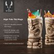 Tropical Bliss: Pacific High Tide Tiki Mugs by Viski®