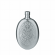 Pewter Finish Stainless Steel Filigree Flask By Twine