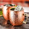 Premium Hammered Copper Moscow Mule Mugs by True