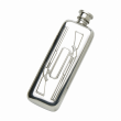 Shot Gun Boot Flask 3oz English Pewter