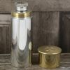 Shotgun Cartridge Liquor Flask. English Pewter 4oz