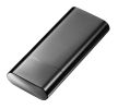 Visol Prato Gunmetal 3 Finger Cigar Case