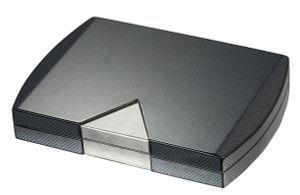 Visol Prosperio Carbon Fiber Humidor - 20 Cigars - VHUD737