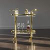 Belmont Gold Bar Cart By Viski