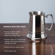 Viski Stainless Steel Beer Stein: Durable Elegance