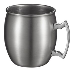 Visol Kremlin Brushed Nickel Finish Moscow Mule Mug