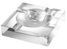 Visol Ramses Crystal Heavy Duty Cigar Ashtray