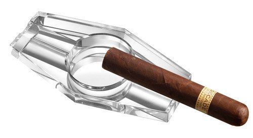 Rhea Crystal Desktop Cigar Ashtray by Visol