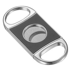 Visol Vincent Gunmetal Double Guillotine Cigar Cutter