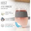 Reusable Wine Glass Chillers for Instant Cooling by Host