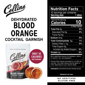 1.3 oz. Dehydrated Blood Orange by Collins