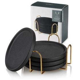 Earthenware Coasters with Stand Viski®