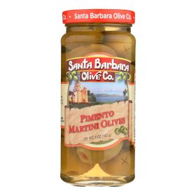 Santa Barbara Olives - Martini Style - Case Of 6 - 5 Oz.