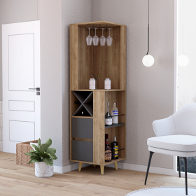 Corner Bar Cabinet