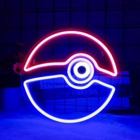 1pc,Circular Bicolor LED Neon Light