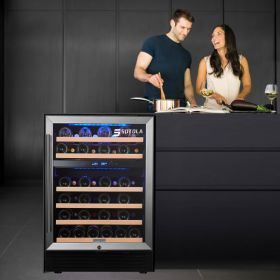 SOTOLA 24" 46 Bottle Wine Cooler