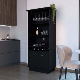 Bar Cabinet Taholah, Living Room, Black