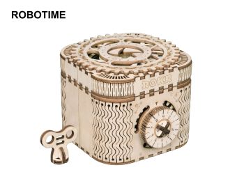 Robotime Rokr 123Pcs Treasure Box Creative 3D Wooden Puzzle