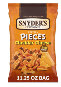 Snyder's of Hanover Cheddar Cheese Pretzel Pieces, 11.25 oz