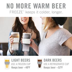 Beer FREEZE™ in Marble (set of 2) by HOST®