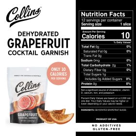 1.3 oz. Dehydrated Grapefruit by Collins