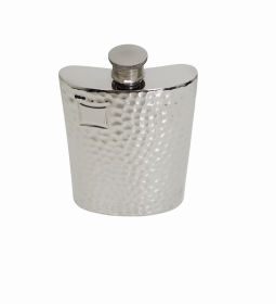 Hammered Flask English Pewter 6oz