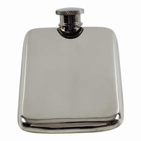 Shirt Pocket English Pewter Flask 1.5oz