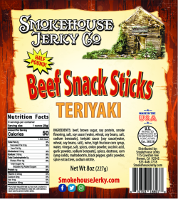 Teriyaki Beef Sticks 8oz