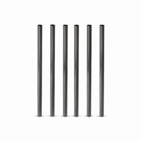 Gunmetal Lowball Straws by Viski