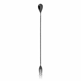 Gunmetal Trident Barspoon By Viski